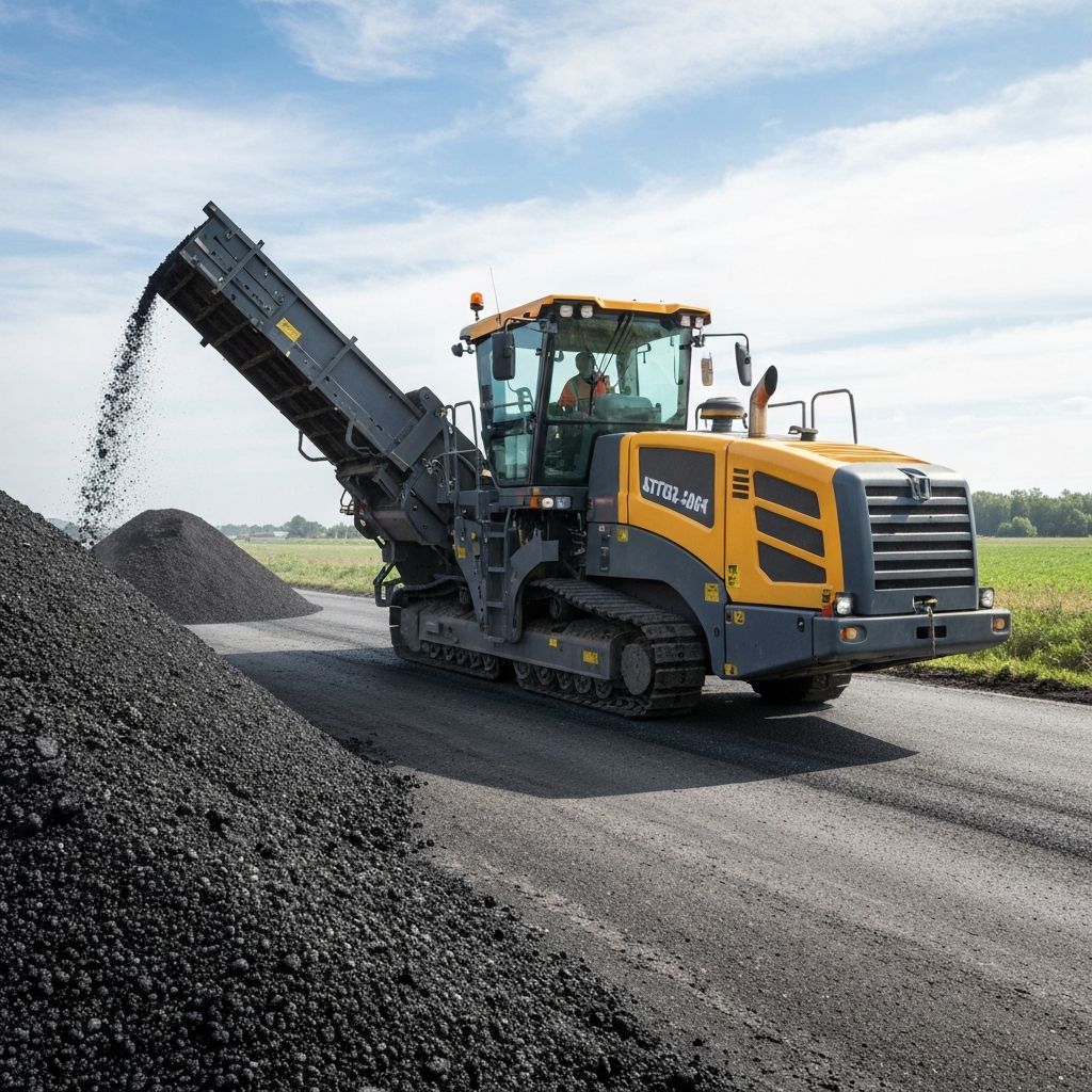 Recicladores de Asfalto